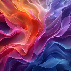 Obraz premium Abstract Background with Colorful Gradients and Movement