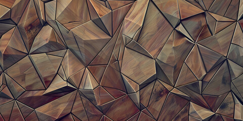 Geometric Expensive Wood Background