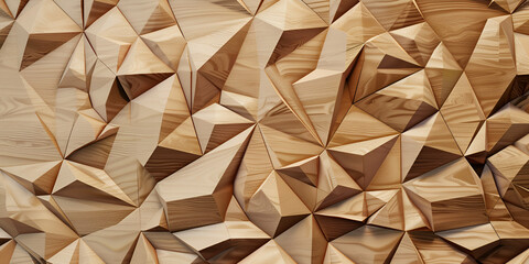 Geometric Expensive Wood Background