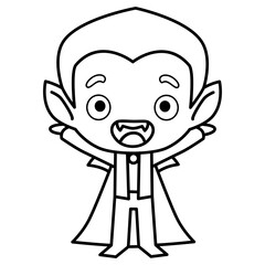 Vampire Outline