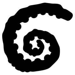 Tentacle Silhouette