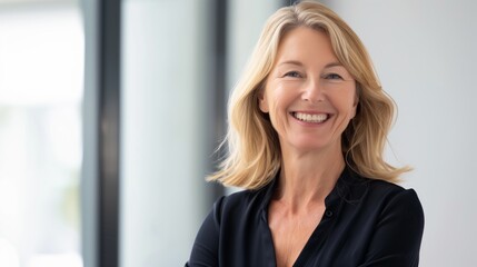 Businesswoman portrait at work