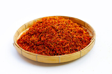 Dried Safflower, False Saffron, Saffron Thistle