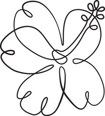 Flower Sketch Outline