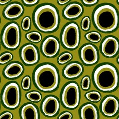 Summer print ethnic seamless magic eyes pattern for wrapping paper and fabrics