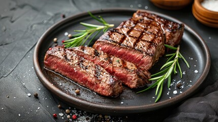 Sliced beef ready to cook
