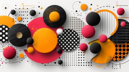 Obraz premium Colorful gradient geometric shape isolated in background, abstract background with the mesh color and geometric shape, modern background for business cover with techonolgy concept