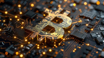 digital web system and currency icon