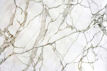 Thin and elegant veins of marble creating a sophisticated white background pattern