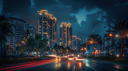 Fototapeta premium building with a digital system