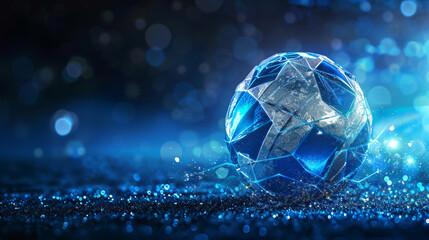 Football 2024 in Germany pattern background	