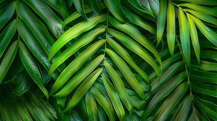 A close up of a leafy green plant with a leafy green background