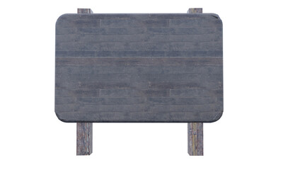 Wooden sign for sign and menu