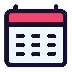 calendar icon for illustration