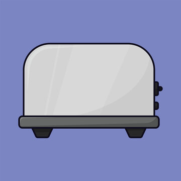 recommend clip art: Toaster icon vector. Kitchen toaster vector illustration. bread electrical toaster icon vector 