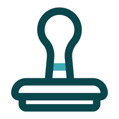 stamp icon for illustration