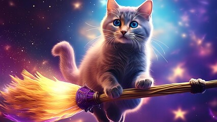 A Cat's Flight of Magical Mastery