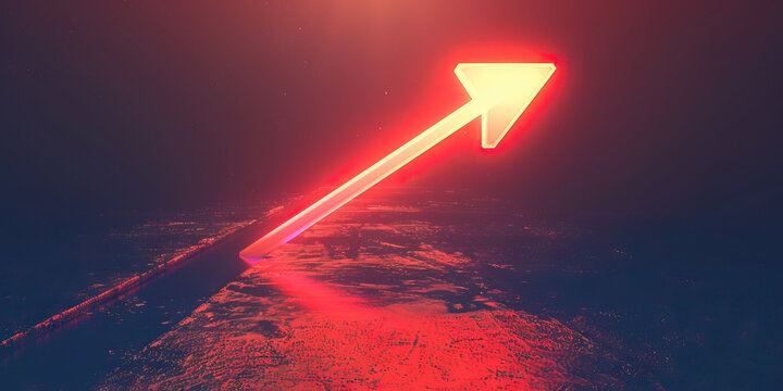 Determination (Black): A strong, straight arrow pointing forward, representing the determination of Gen Z protesters to enact change