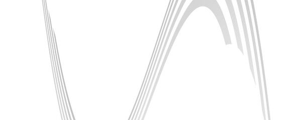 Light grey lines in 3D perspective vector abstract background, easy and soft cool illustration, smooth motion and elegant gradient. banner, cover, poster, card, flyer. vector