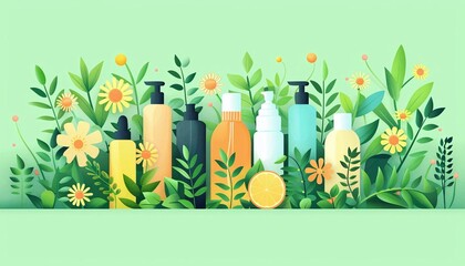 Generate an image promoting the use of ecofriendly products