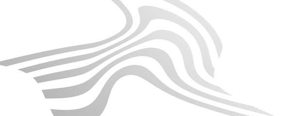 Abstract white and gray background with lines white background for your design. geometric minimal and square shape banner in bright light with soft shadows as pattern. vector illustration