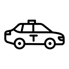 taxi icon ilustration
