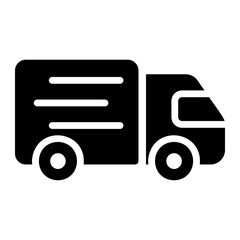 delivery truck icon ilustration