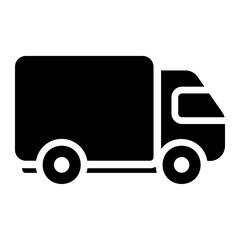 delivery van icon ilustration