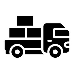 truck icon ilustration