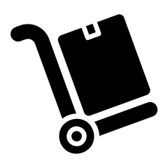 trolley icon ilustration