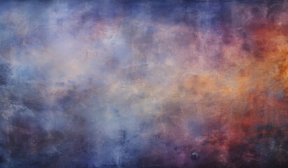 Obraz premium Celestial Walls Abstract Landscapes in Dark Hues.