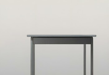 muted tones, 3.5mm film, minimalist, desk. table. Generative AI.	
