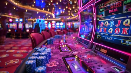 Chasing Jackpots: A Night at the Casino