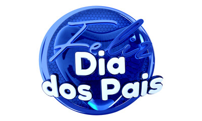 Father's day promotional 3d stamp for offers and promotions