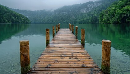 Naklejka premium river bridge UHD Wallpapar