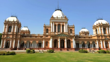 Noor Mahal is a historic real estate owned by the Ministry of Defense (MoD) under the management of the Army Secretariat in Bahawalpur, Punjab, Pakistan.The foundation of Noor Palace was laid in 1872.