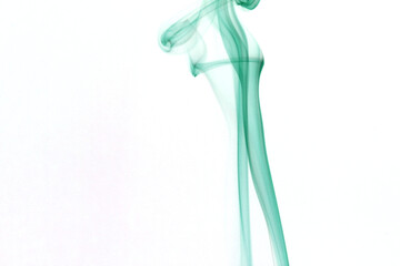 Close up of smoke swirl as background