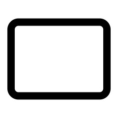 rectangle icon for illustration