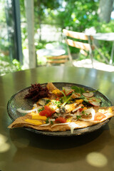 自家製オイルサーディンのガレット