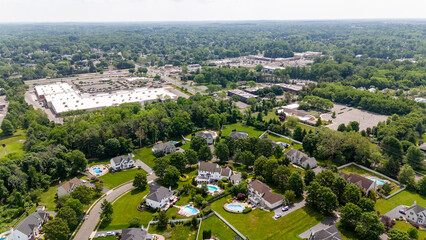 Aerial Drone of Manalapan New Jersey 