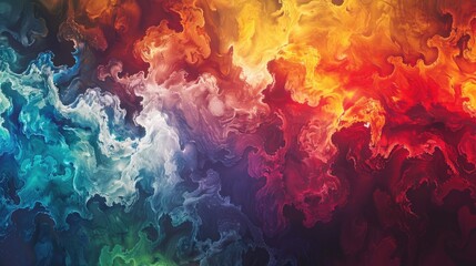 Fractally textured colorful backdrop ideal for imaginative creative and design projects