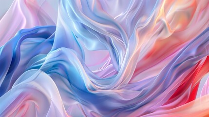 Obraz premium Processed collage of Iridescent fabric trendy cloth holographic texture. Background for banner, backdrop or texture for 3D mapping