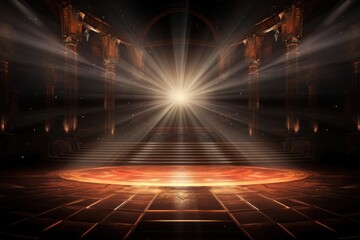 Concert stage backgrounds light.