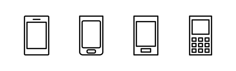 Phone icon set. Call icon vector. telephone symbol