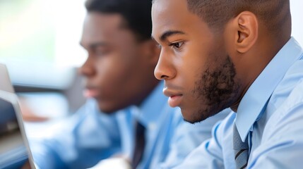 Diverse group of professionals engaged in business meeting or discussion