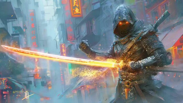 Cyber Ninja in Action