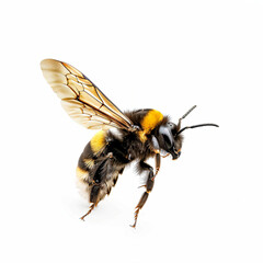 Detailed Bumblebee Close-up