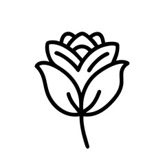 Flowers Icon Outline