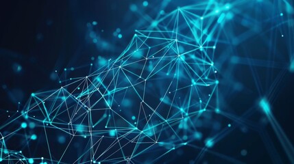 Abstract Digital Background with Binary Code and AI Algorithms: Visual Representation of Machine Learning, Data Processing, and Advanced Computational Technology in a Futuristic Cyber Landscape