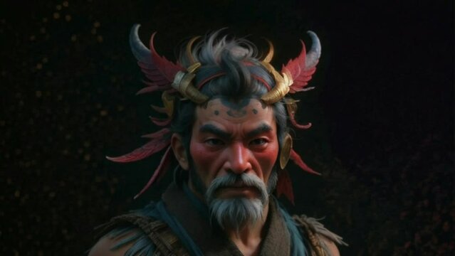 red devil person